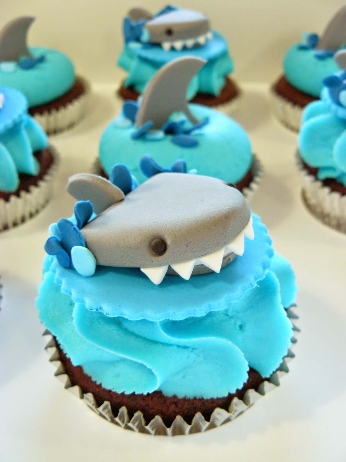 The Cup Cake Taste Brisbane Cupcakes Shark Cupcakes
