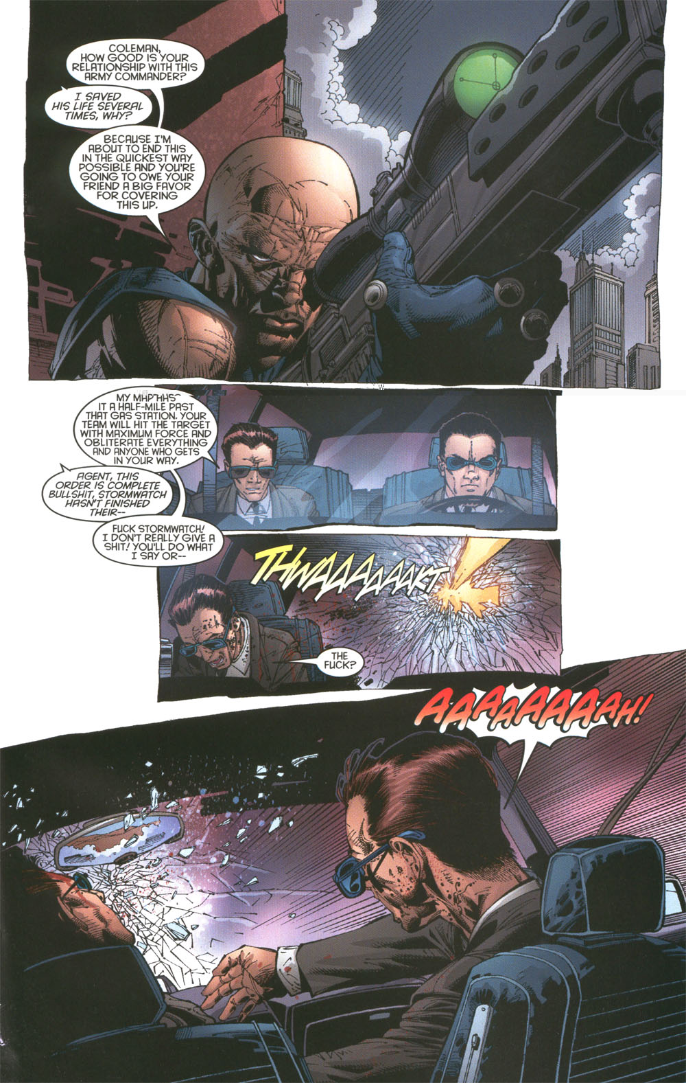 Read online Stormwatch: Team Achilles comic -  Issue #9 - 22