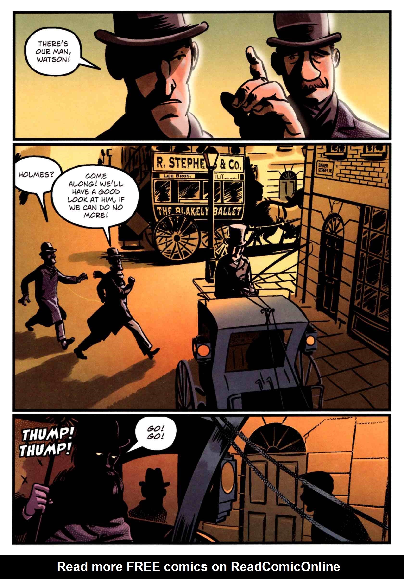 Read online The Hound of the Baskervilles (2009) comic -  Issue # TPB - 40