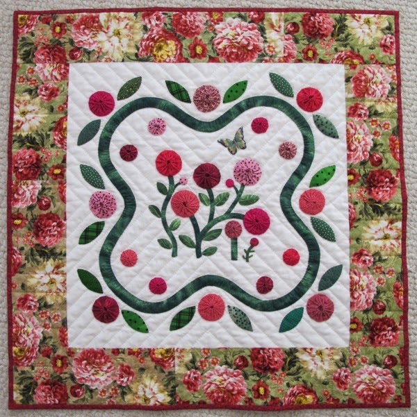 Baltimore Garden Quilts Teaching Hand Applique at Paducah 2015