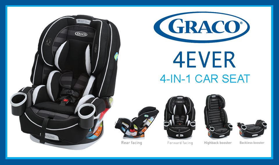 graco 4ever car seat installation rear facing