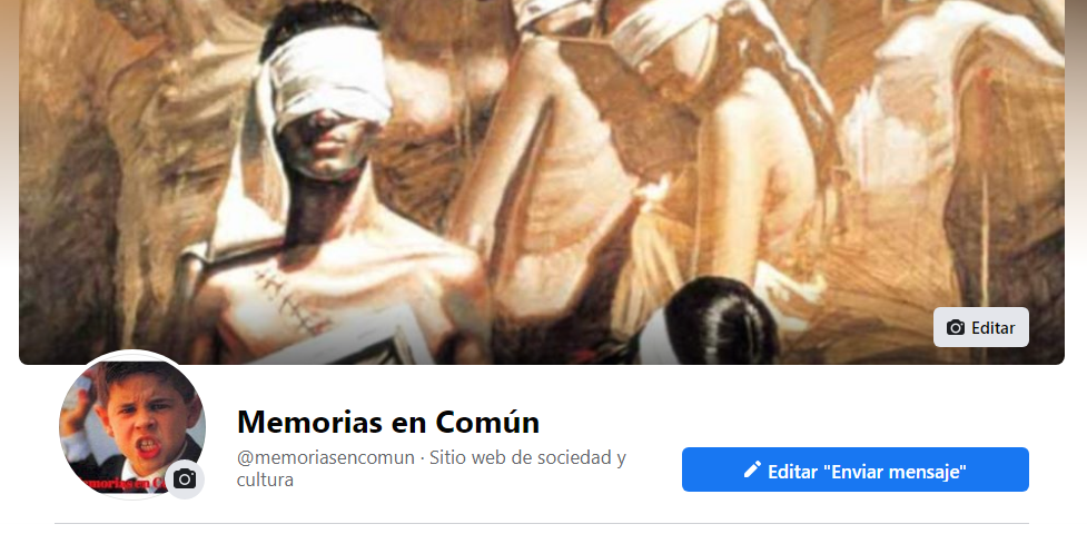 Versión en facebook @memoriasencomun