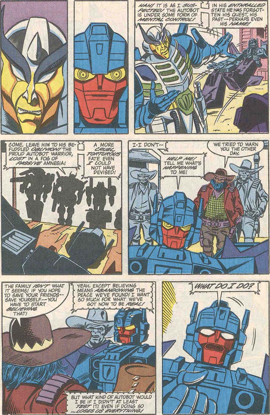 Read online The Transformers (1984) comic -  Issue #63 - 17