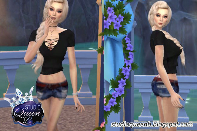 The Sims 4 CC - Shorts Jeans