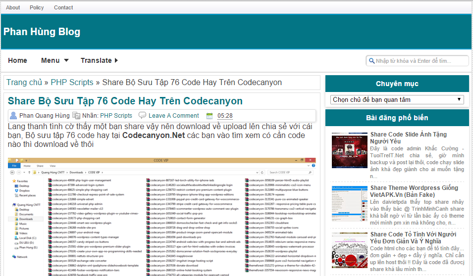 Share Template Blogspot Responsive chuẩn SEO làm blog cá nhân Share Template Blogspot Responsive chuẩn SEO làm blog cá nhân