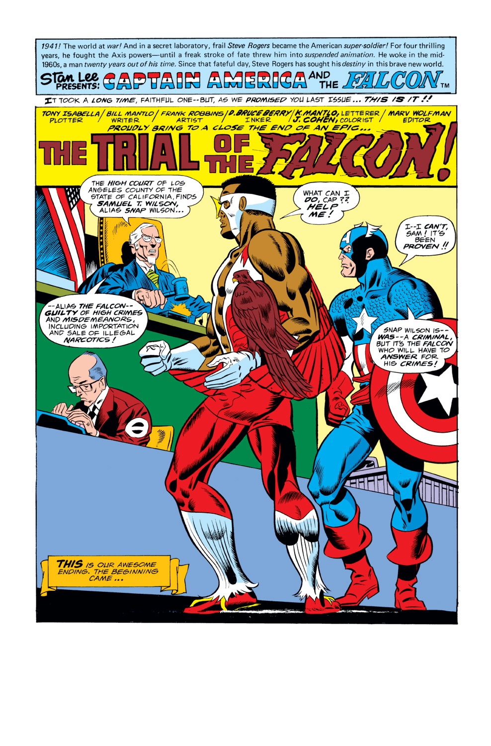 Read online Captain America (1968) comic -  Issue #191 - 2