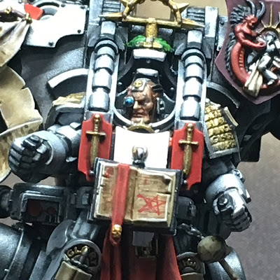 Grand Master in DreadKnight Armor close-up