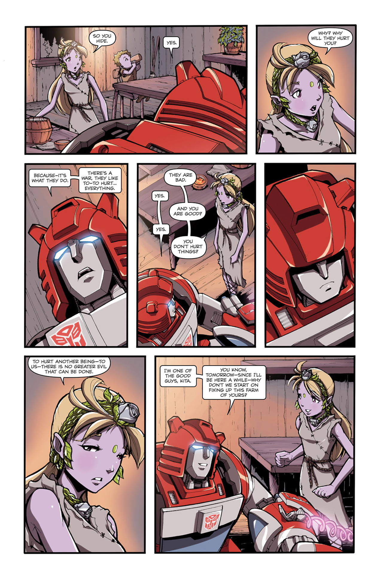 Read online Transformers Spotlight: Cliffjumper comic -  Issue # Full - 11