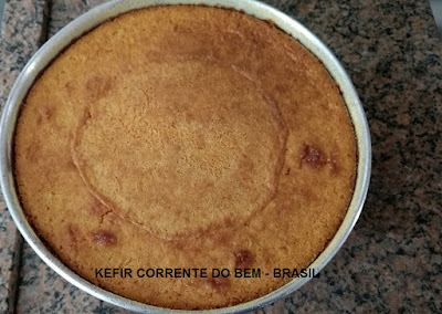 BOLO DE MILHO COM KEFIR DE LEITE BOLO DE MILHO COM KEFIR DE LEITE