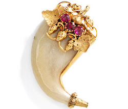 tiger nails gold jewellery