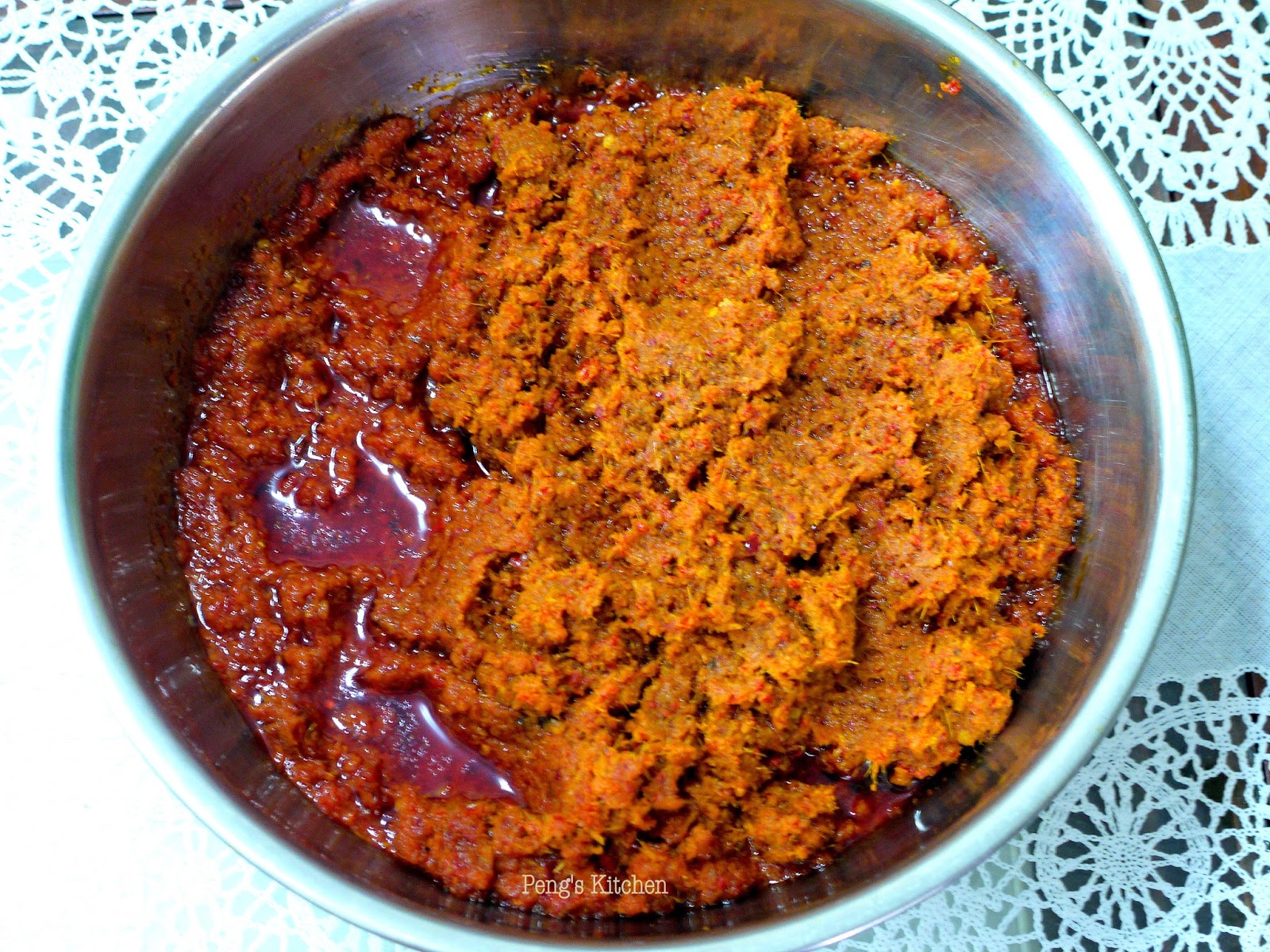 Peng's Kitchen Homemade Basic Rempah (Spice Paste)