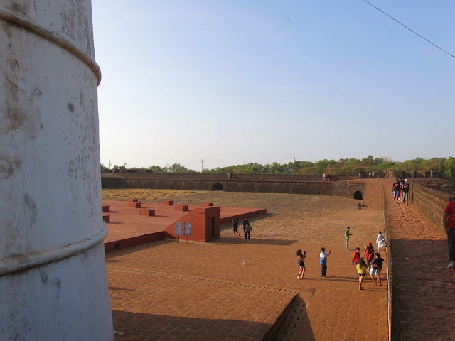 Fort Aguada, Sinquerim, Goa, India.