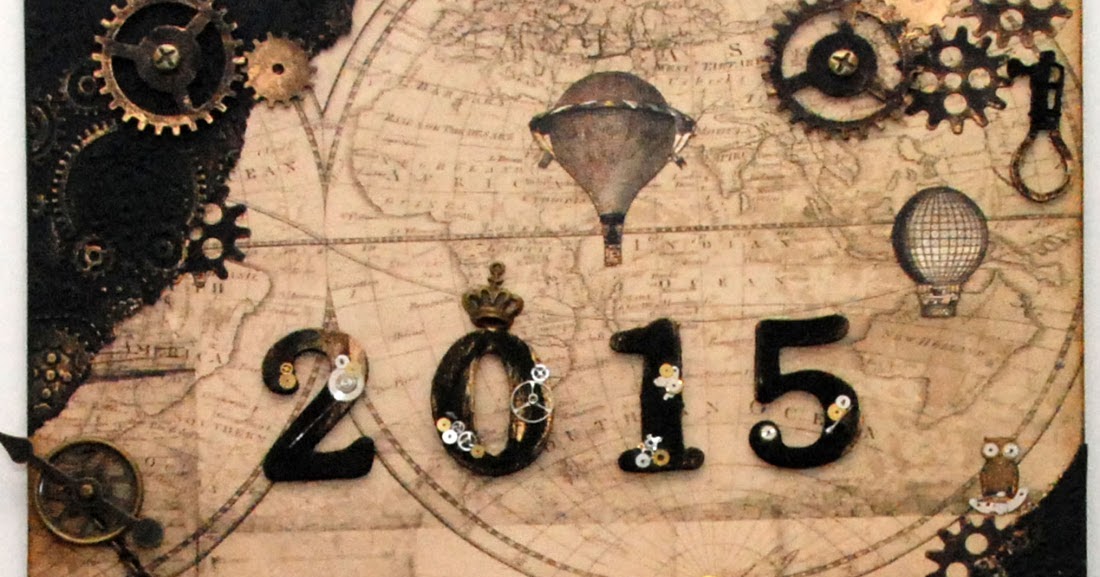 KAVA Craft Steampunk Wall Calendar