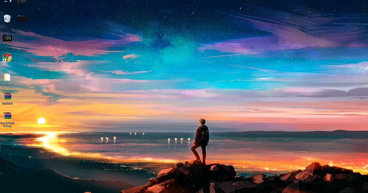 wallpaper engine Traveler' Chill & Study free download - wallpaper engine