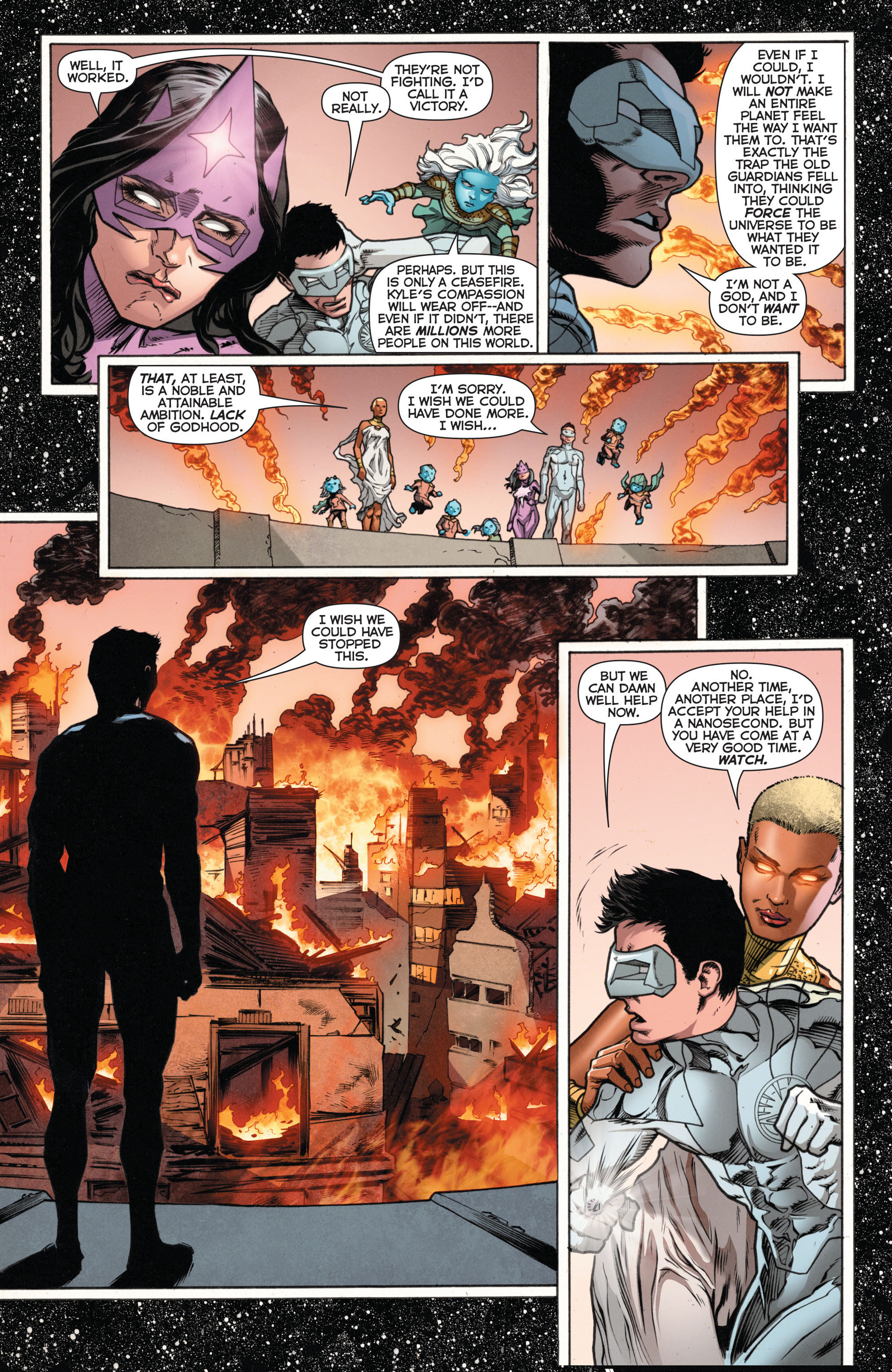 Read online Green Lantern: New Guardians comic -  Issue #28 - 17