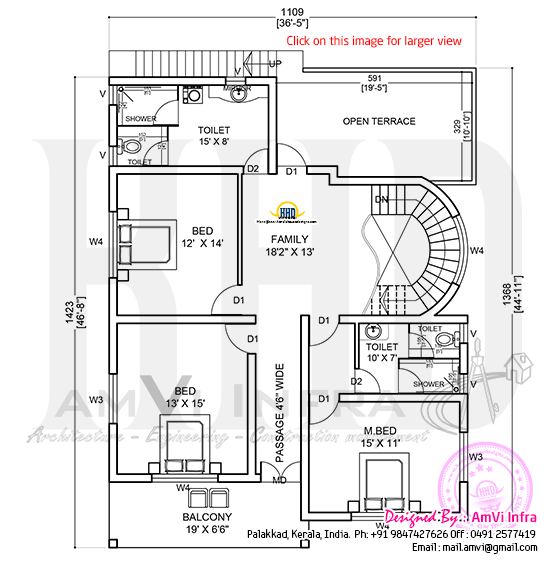 First floor plan