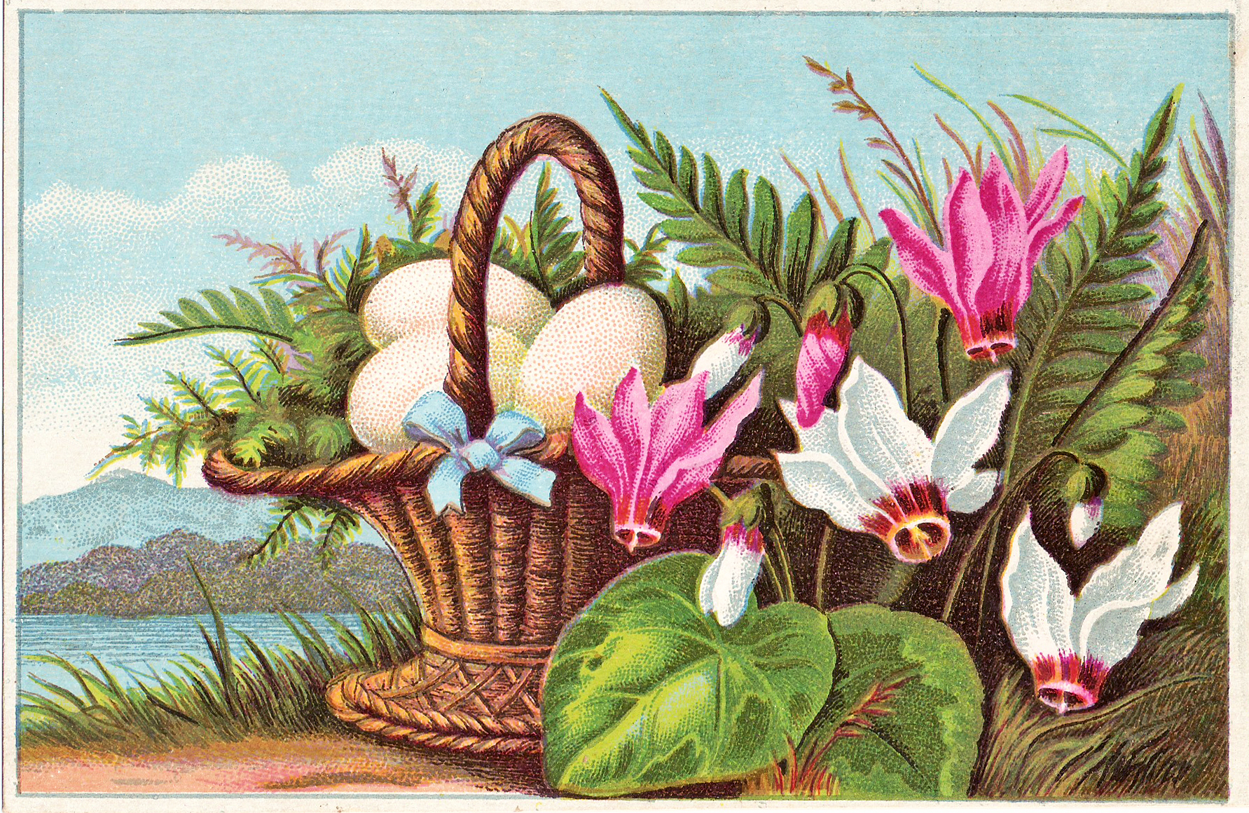 victorian easter clip art free - photo #37