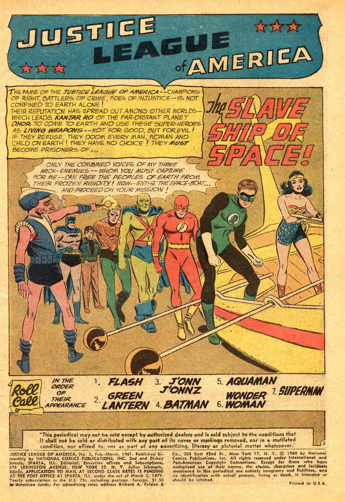 Justice League of America (1960) 3 Page 2