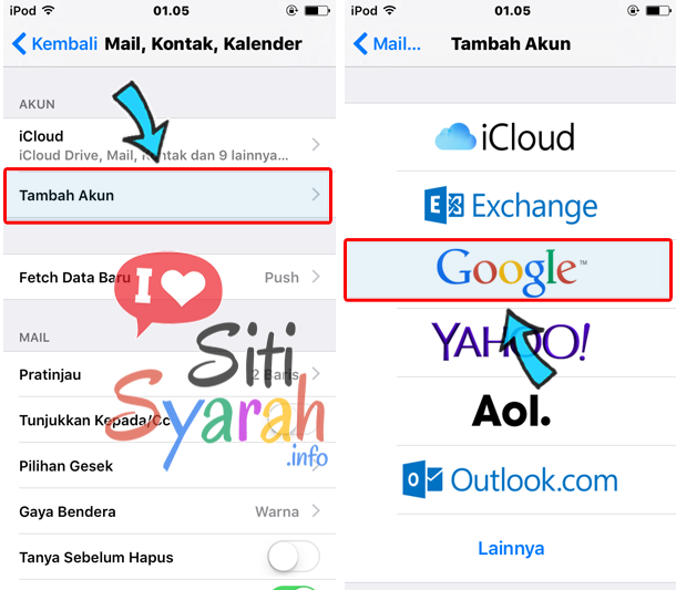 memindahkan phonebook android ke iPhone