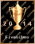 1Award UK "Best on the Web" Copper Award Recipient 2014