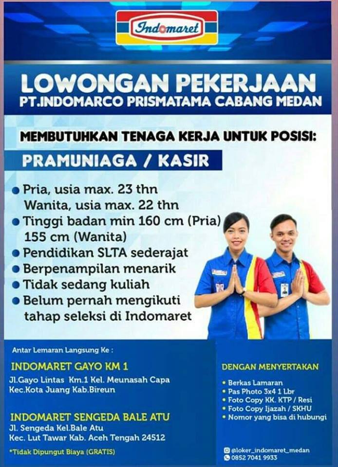 Lowongan Kerja Di Kota Bandung Lowongan Kerja Aceh Tamiang