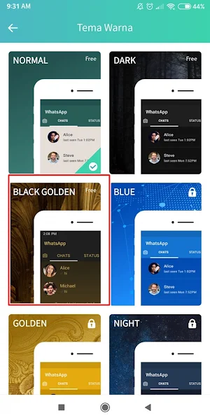 How To Change The Official Whatsapp Theme For All Android 4