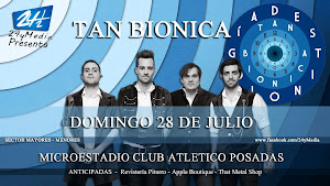 TAN BIONICA EN POSADAS!!! DOMINGO 28 DE JULIO 2013