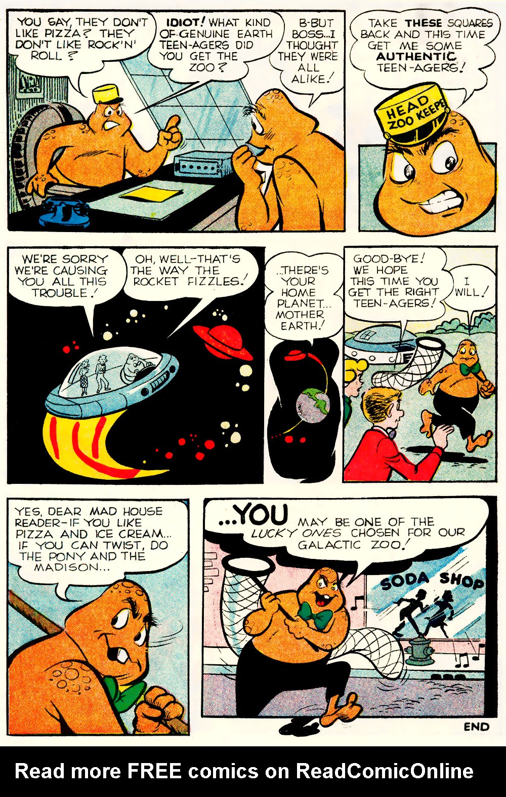 Read online Archie's Madhouse comic -  Issue #19 - 22