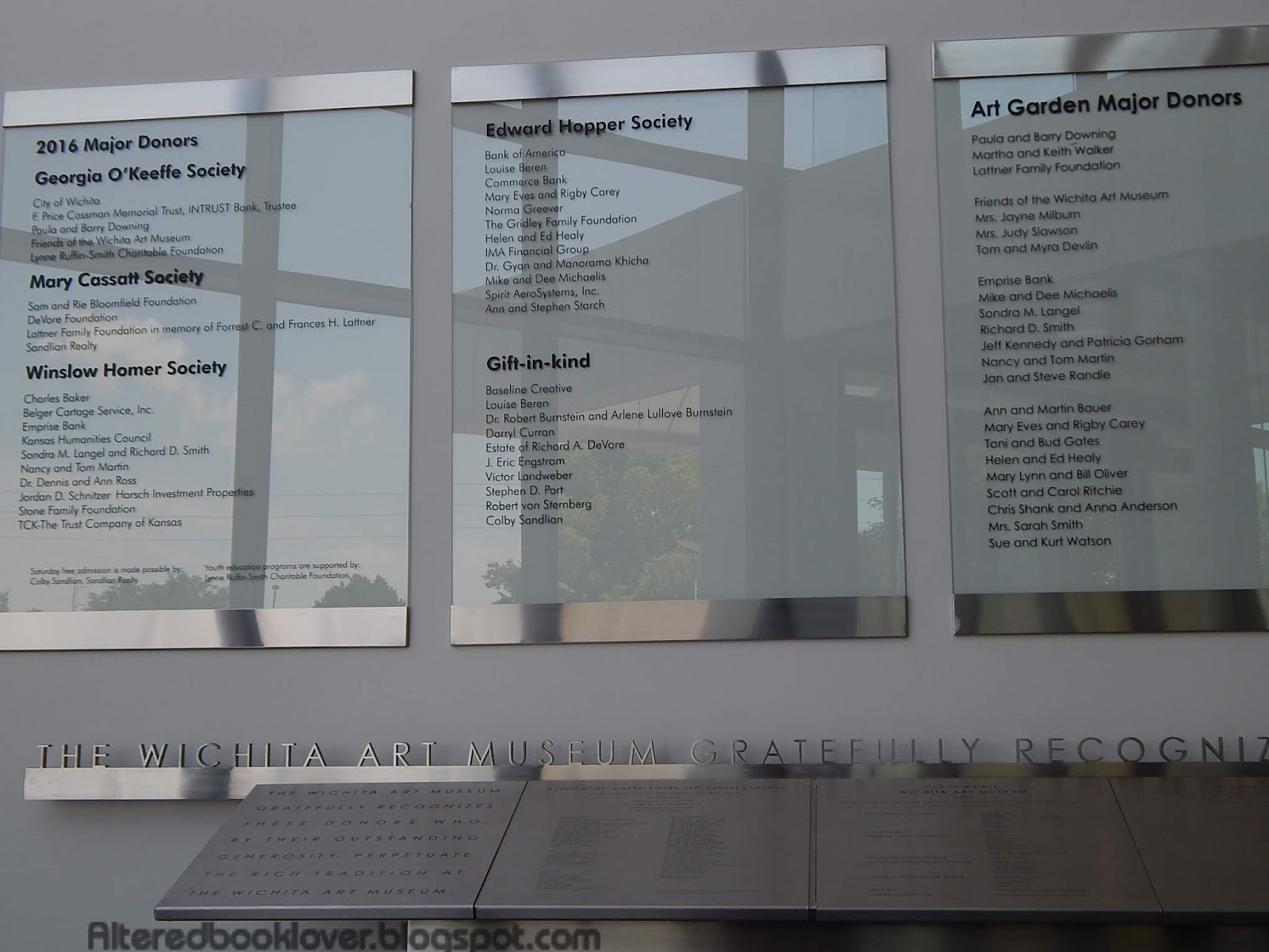 Altered Book Lover T Stands for Wichita Art Musuem Cafe