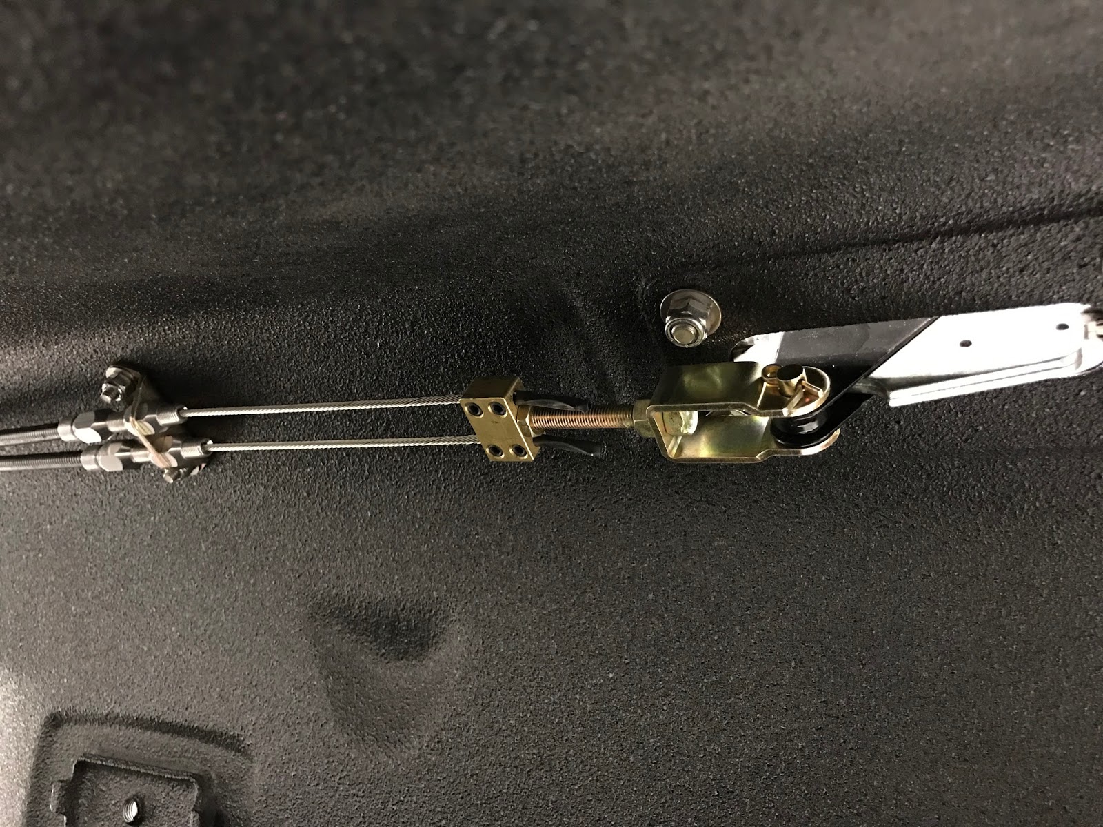 Night Mission Boss 302 Blog Lokar EBrake Overview & Install Mostly