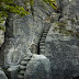 Escaleras de las montañas de Elbe Sandstone