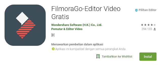 aplikasi edit video terbaik di playstore yang bisa kalian langsung unduh yah tanpa watermark dengan banyak fitur