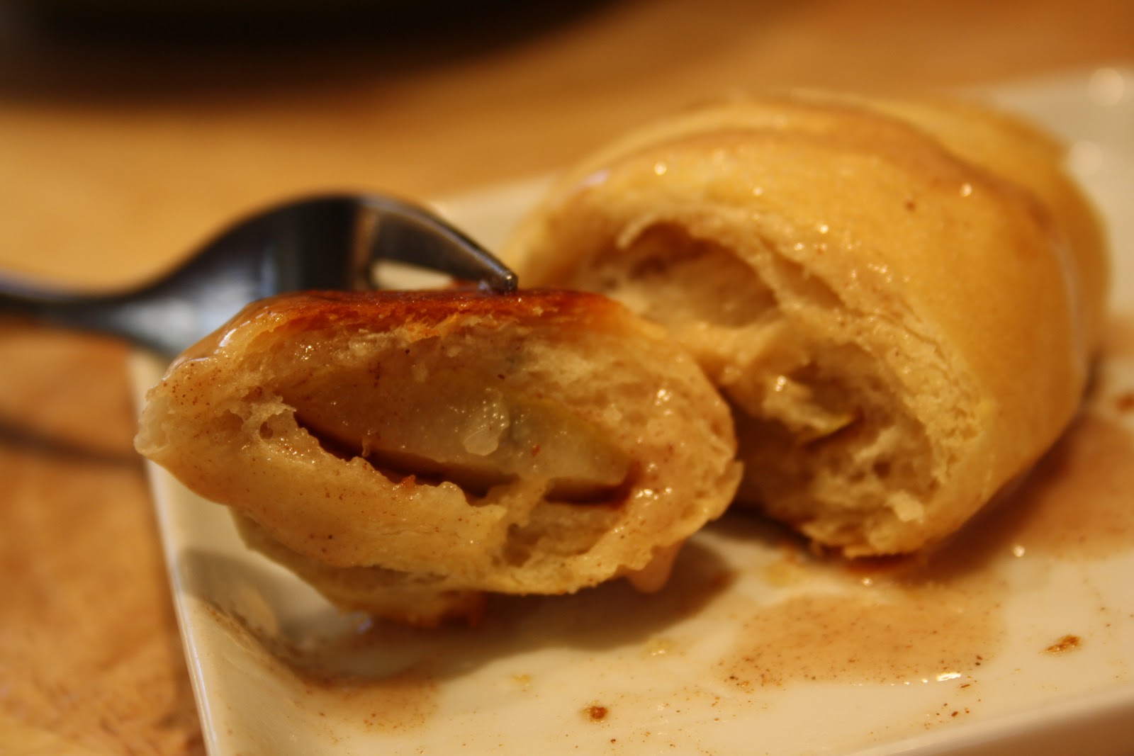 Meals with Michelle Cinnamon Pear Crescent Rolls
