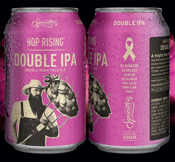 Utah Beer Hop Rising for Breast Cancer Awareness Month