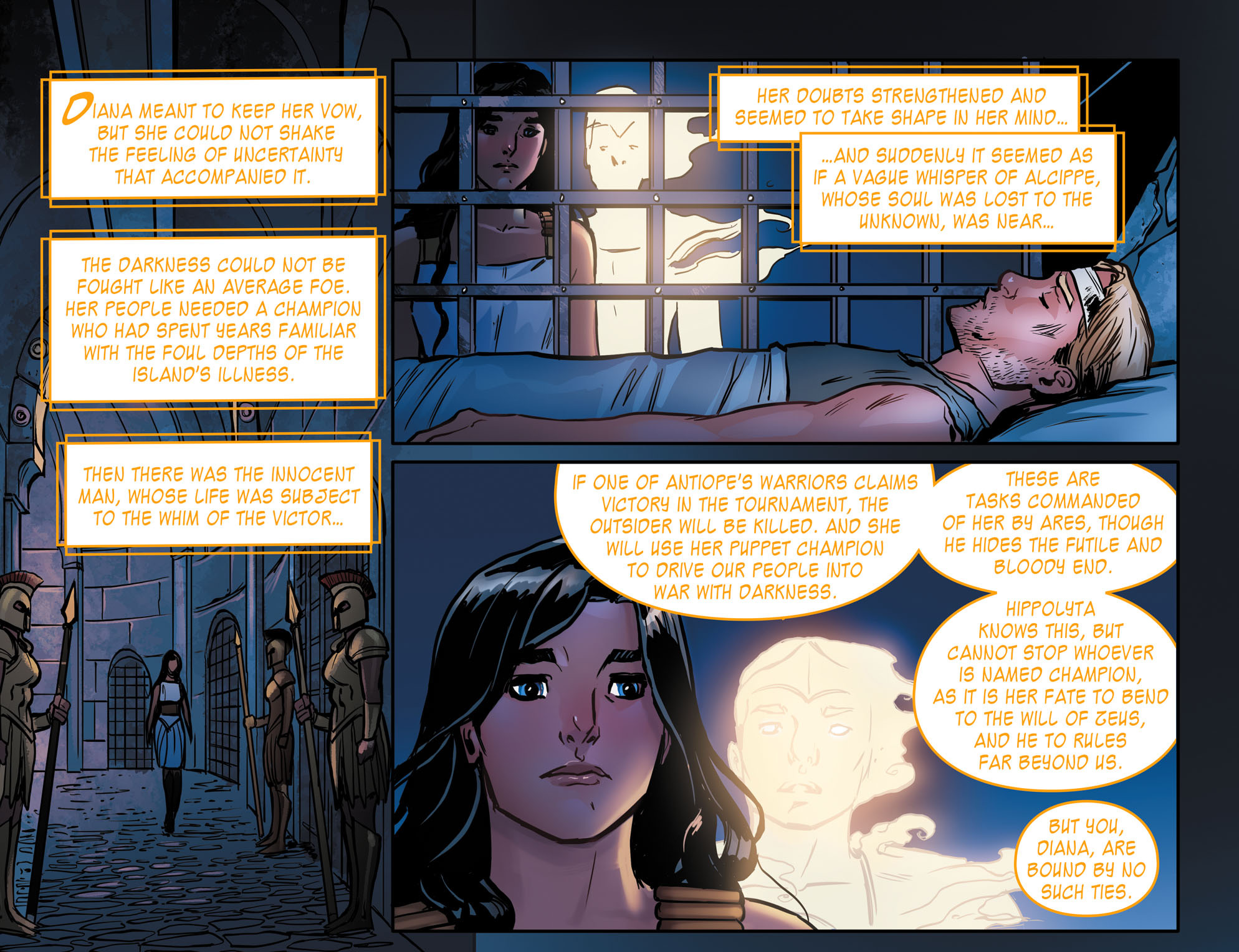 Read online The Legend of Wonder Woman (2015) comic -  Issue #8 - 10