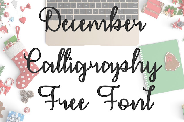 DLOLLEYS HELP: December Calligraphy Free Font