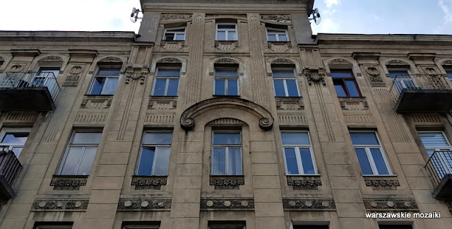 Warszawa Warsaw kamienica architektura secesja Praga Północ klatka schodowa