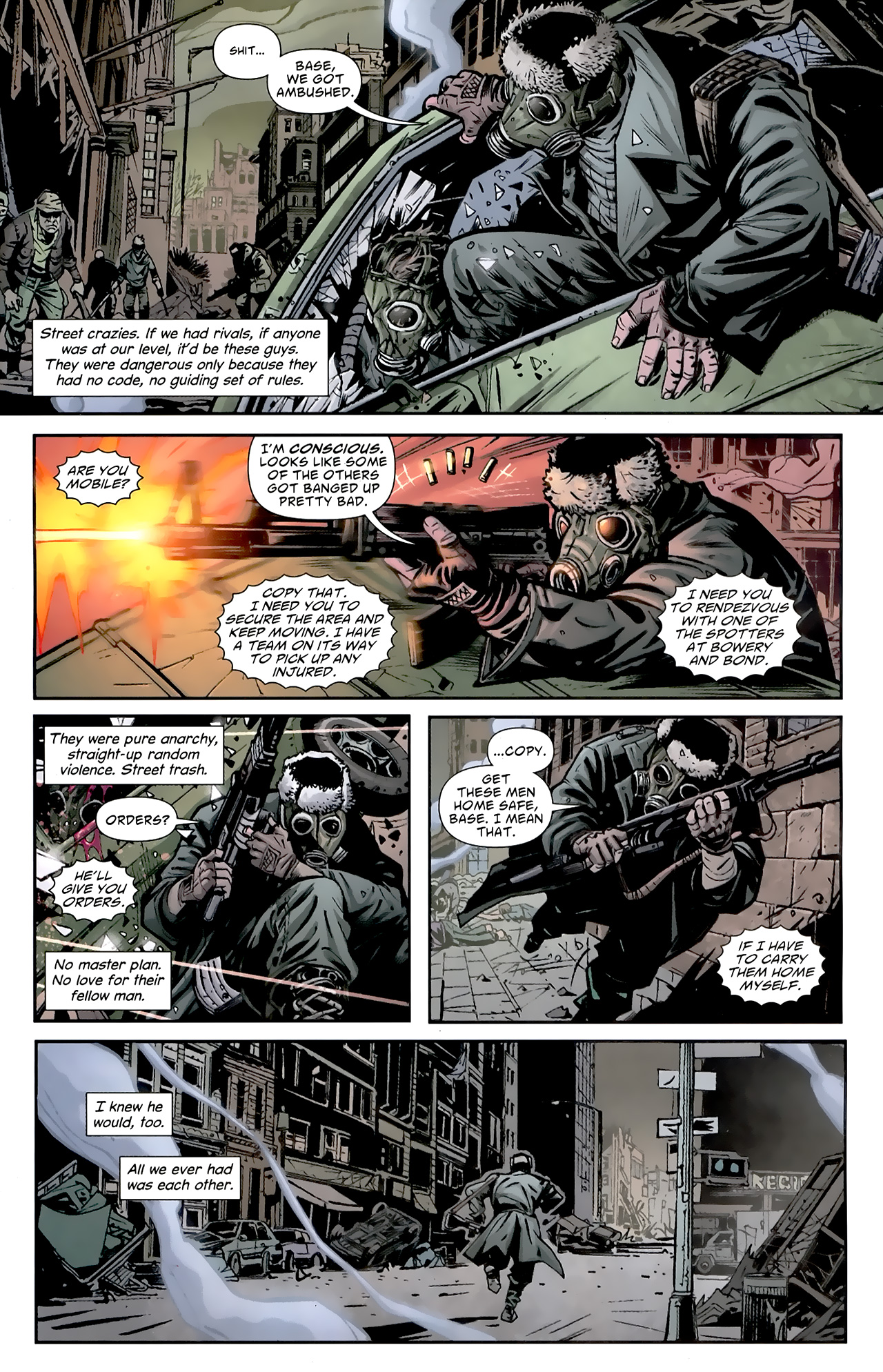 Read online DMZ (2006) comic -  Issue #42 - 14