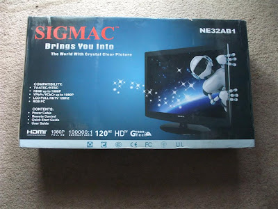 32 inch, sigmac, LCD, 1080p, TV, microcenter, free shipping
