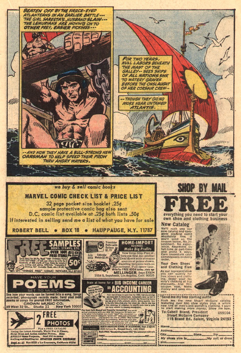 Read online Kull, the Conqueror (1971) comic -  Issue #1 - 19