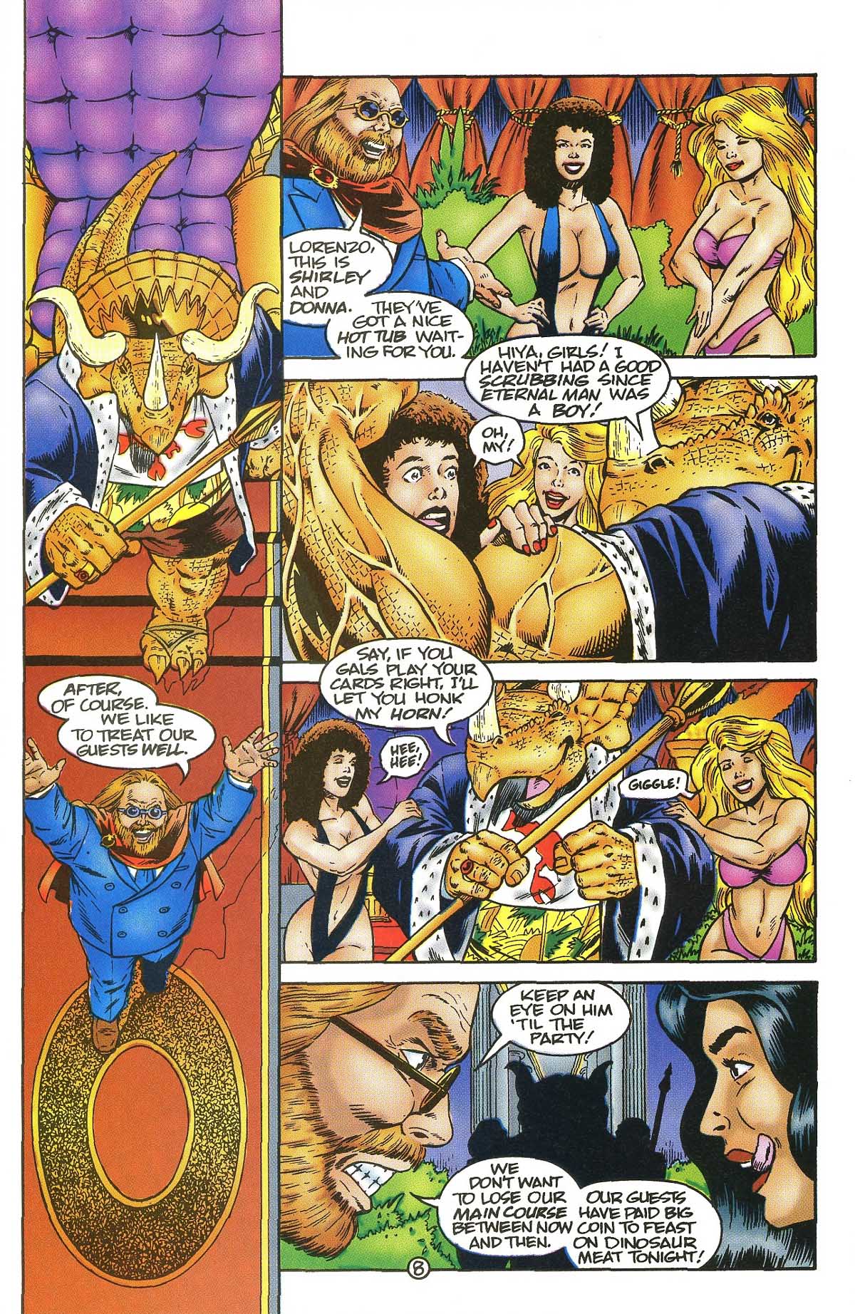 Read online Dinosaurs For Hire comic -  Issue #9 - 9