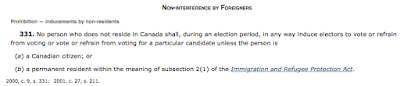 The Canada Election Act, Stephen Harper and Lynton Crosby