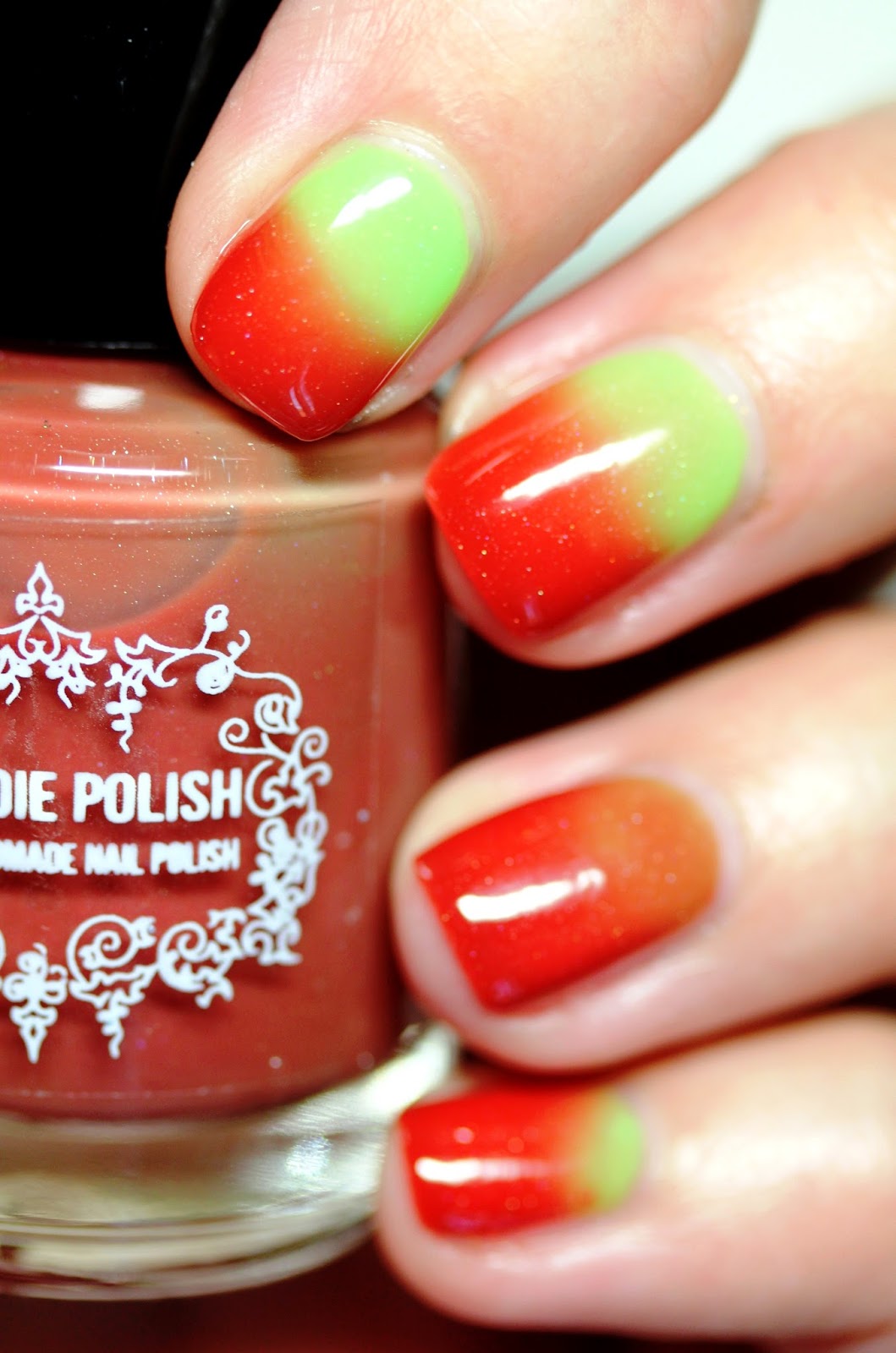 Streets Ahead Style: My Indie Polish The Grinch Christmas Thermal Nail