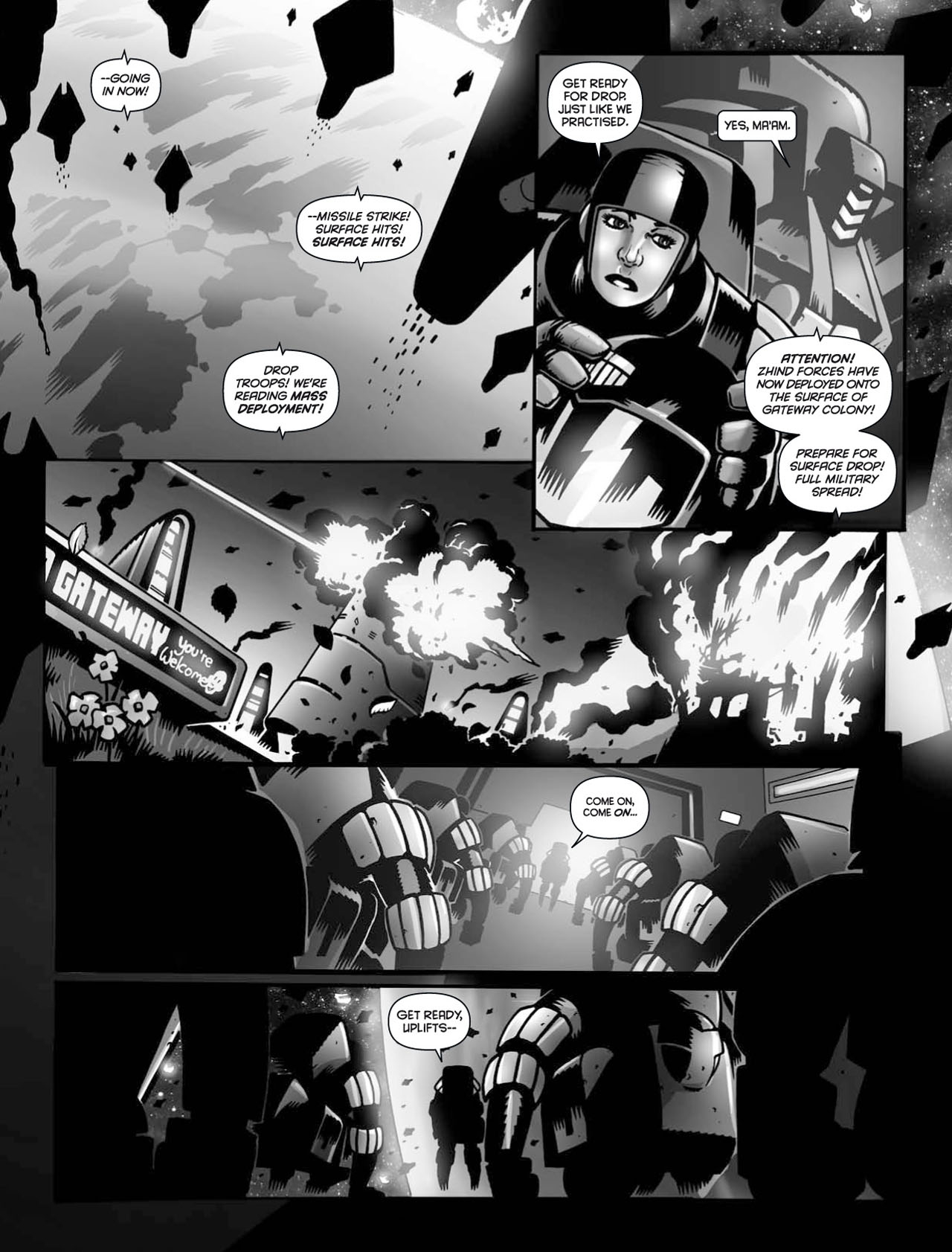 Read online Judge Dredd Megazine (Vol. 5) comic -  Issue #335 - 57