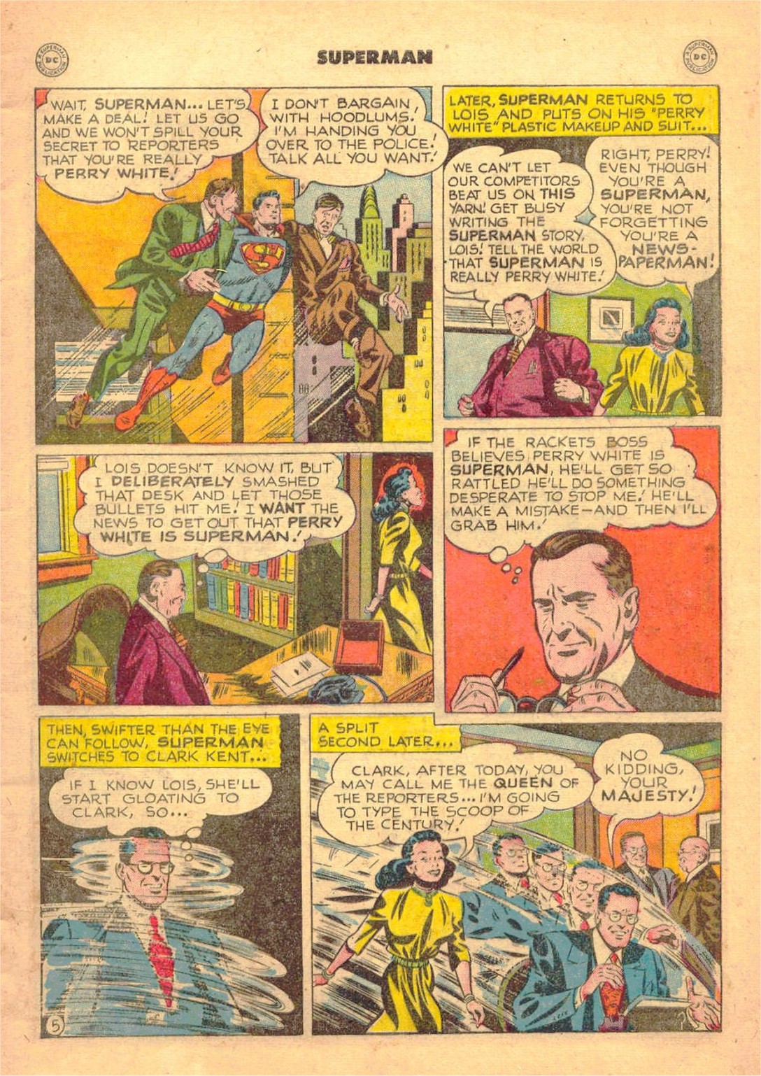 Read online Superman (1939) comic -  Issue #60 - 7