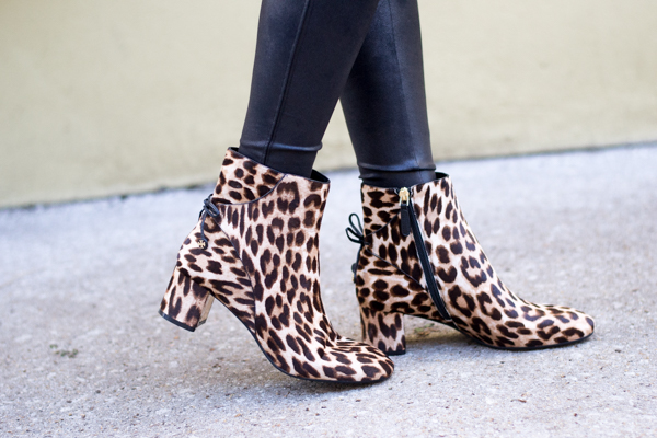 An Easy Way To Style Leopard Booties - Chasing Cinderella