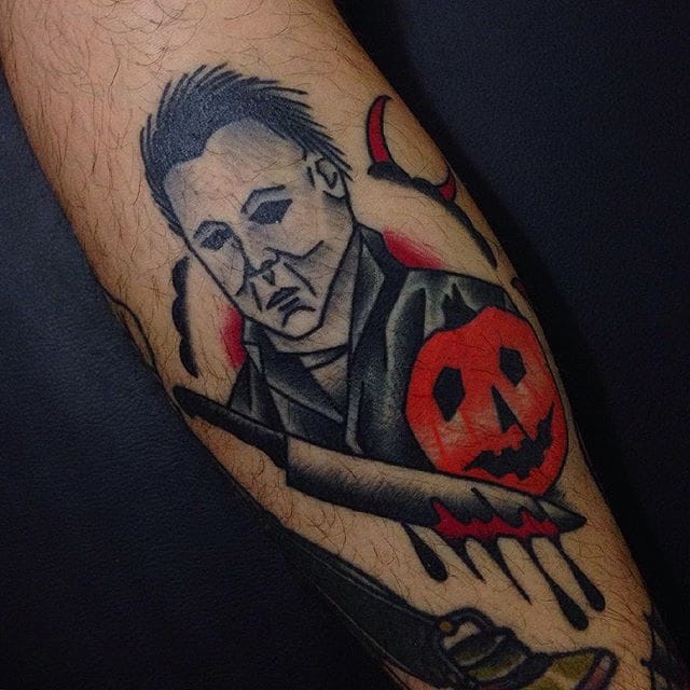 #9 Michael Myers Tattoo.