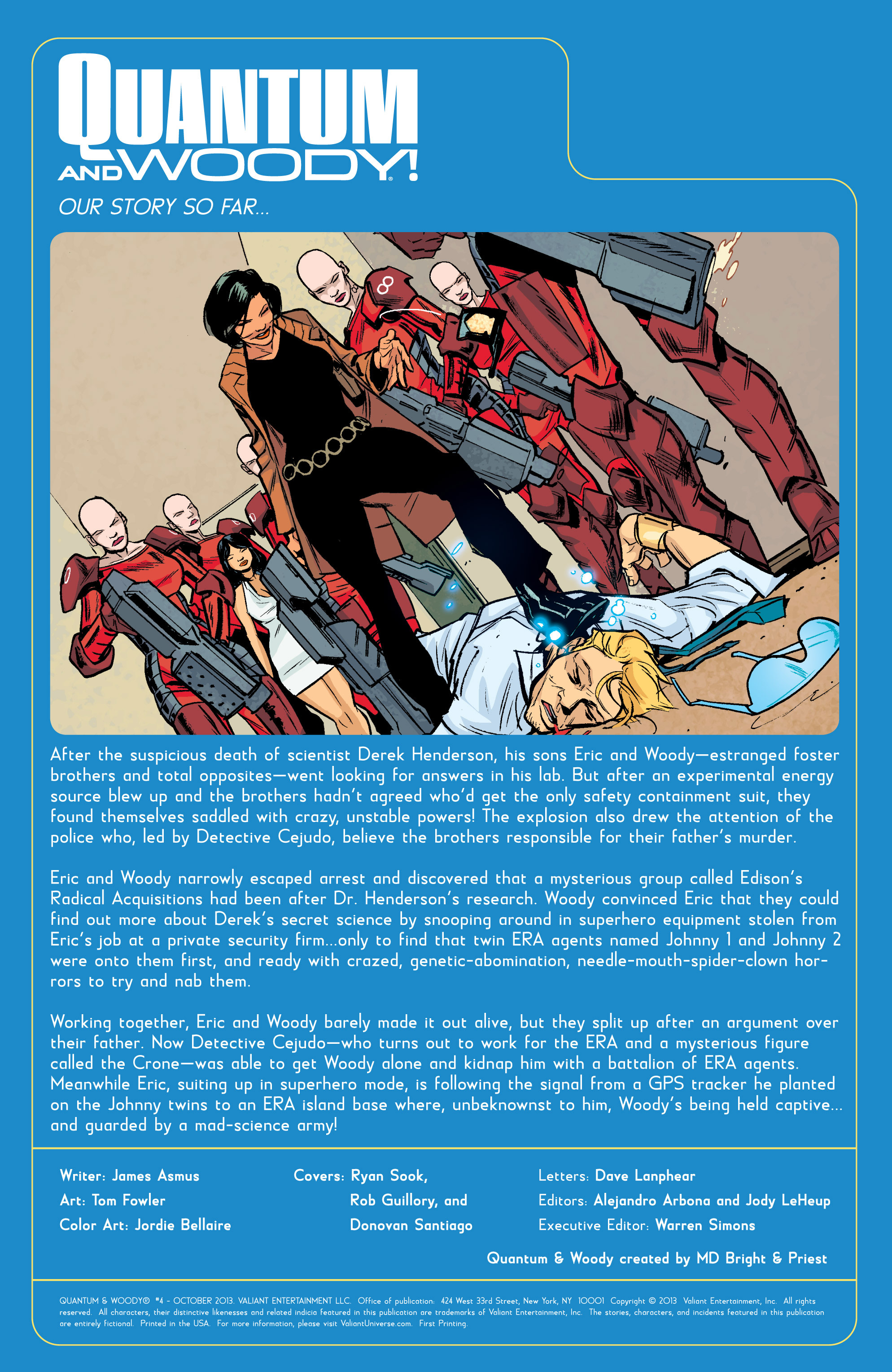 Read online Quantum and Woody (2013) comic -  Issue #4 - 2