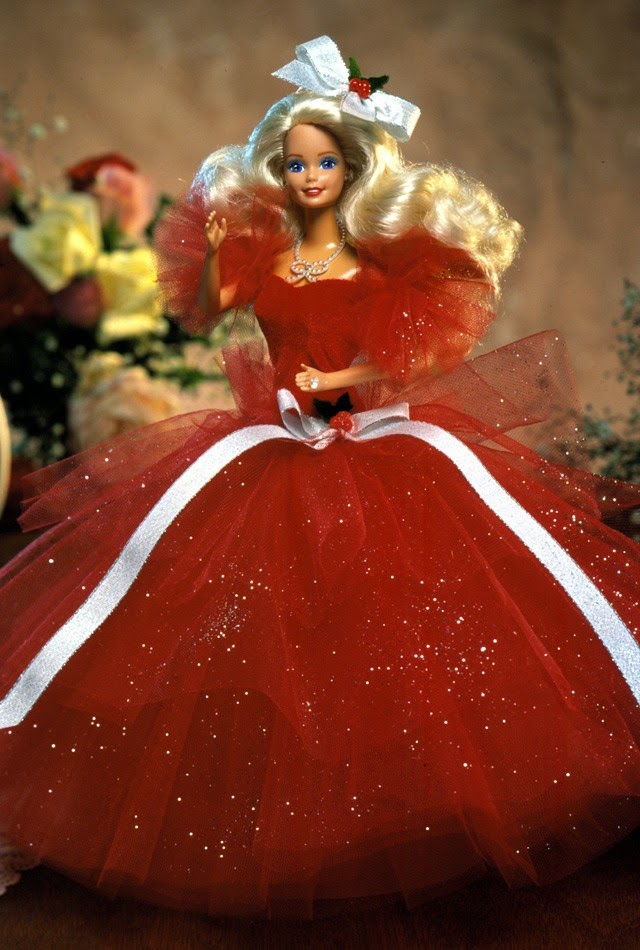 BAÚL DE NAVIDAD: Muñeca Barbie Holidays 1988