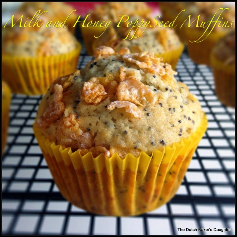 The Dutch Baker's Daughter Milk and Honey Poppy Seed Muffins Improv